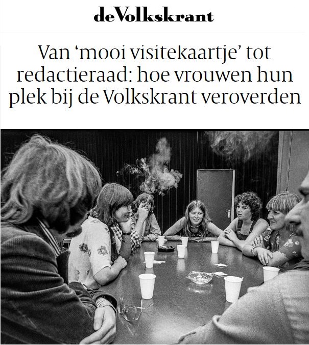 volkskrant vrouw en media